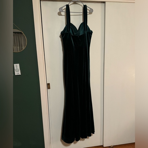 Revelry Ariel Convertible Velvet Dress Size 20 - Picture 3 of 4